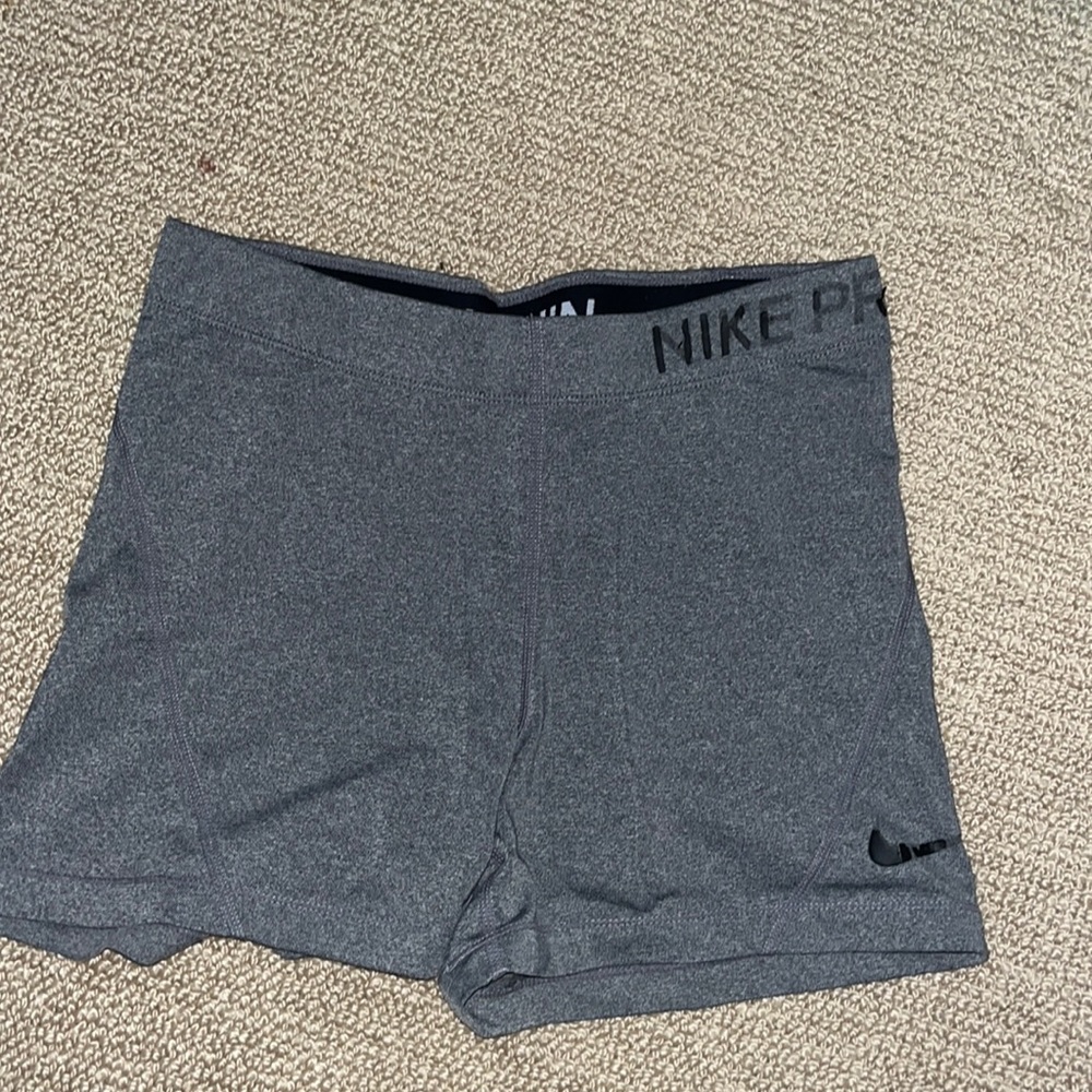 Gray Nike Pros